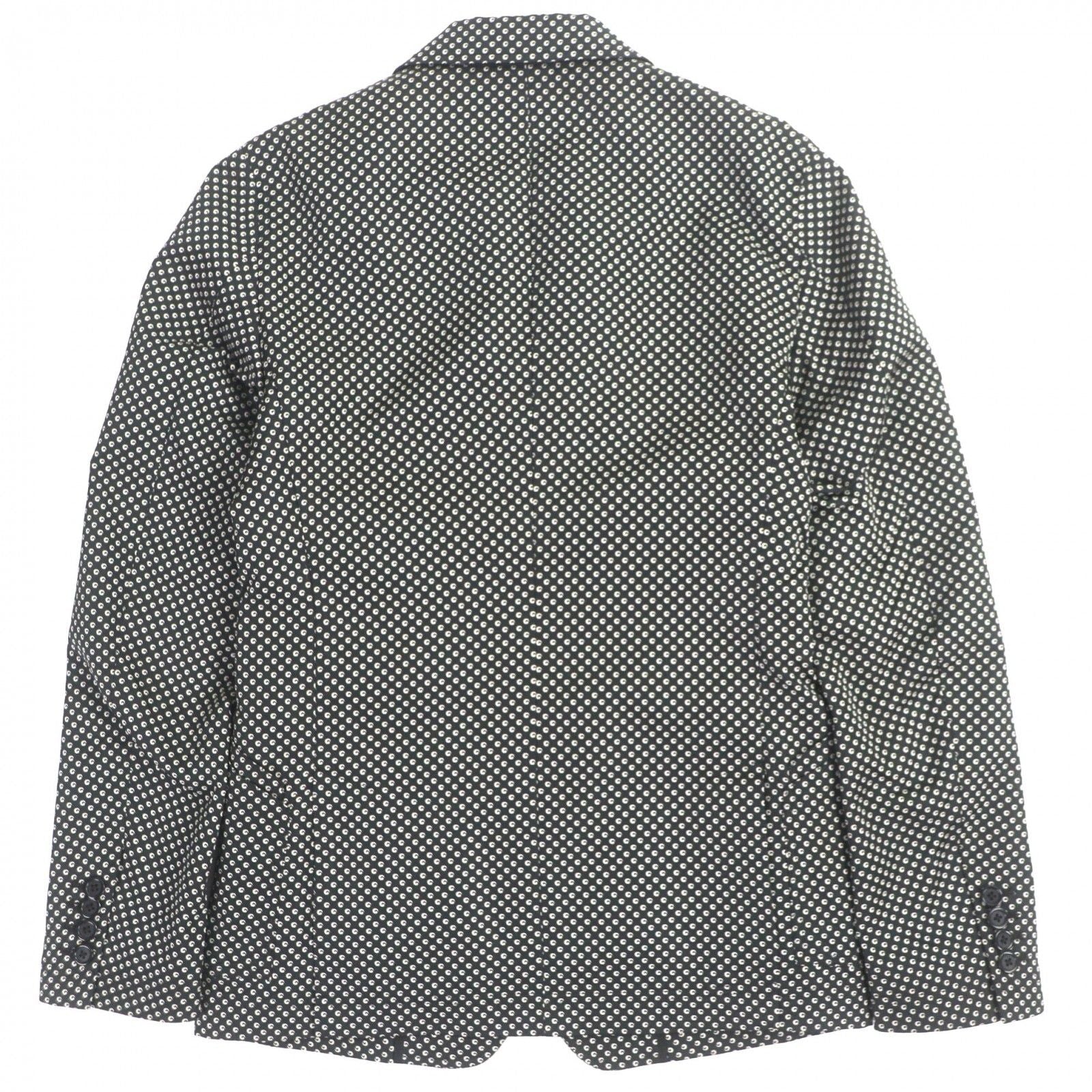 DOLCE&GABBANA Wool Blend All-Over Pattern Single Tailored Jacket