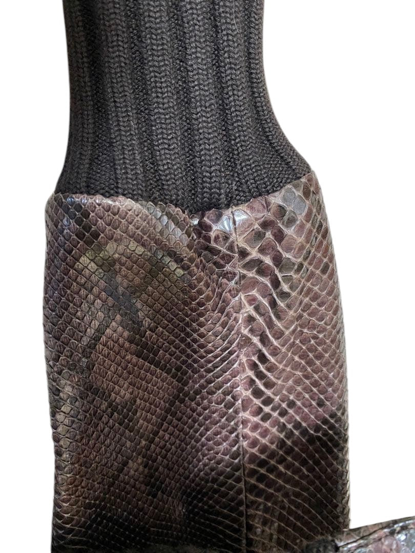 NWT $14000 Gucci Snake Python Leather Jacket Blouson Woman 40