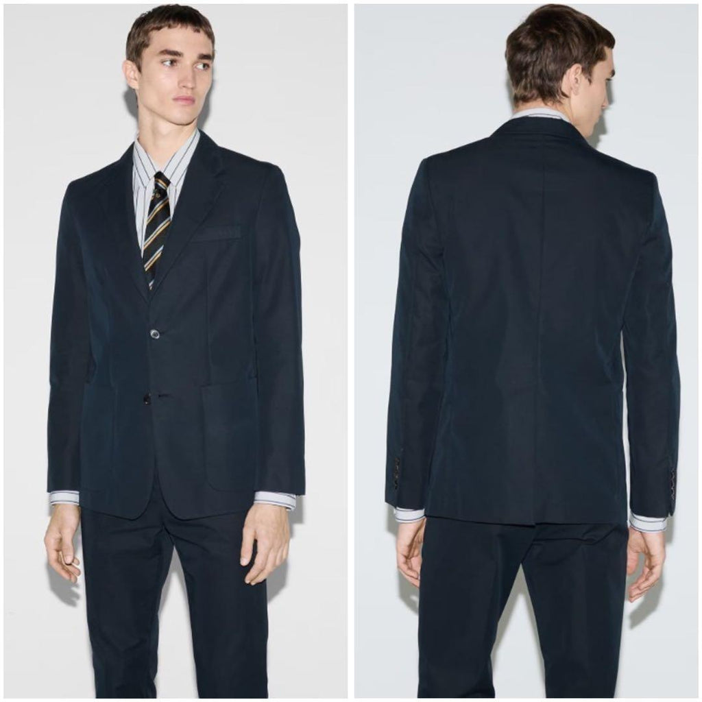 NWT Current Gucci Embossed Twill Suit Setup Jacket Pants Trousers  Size 48