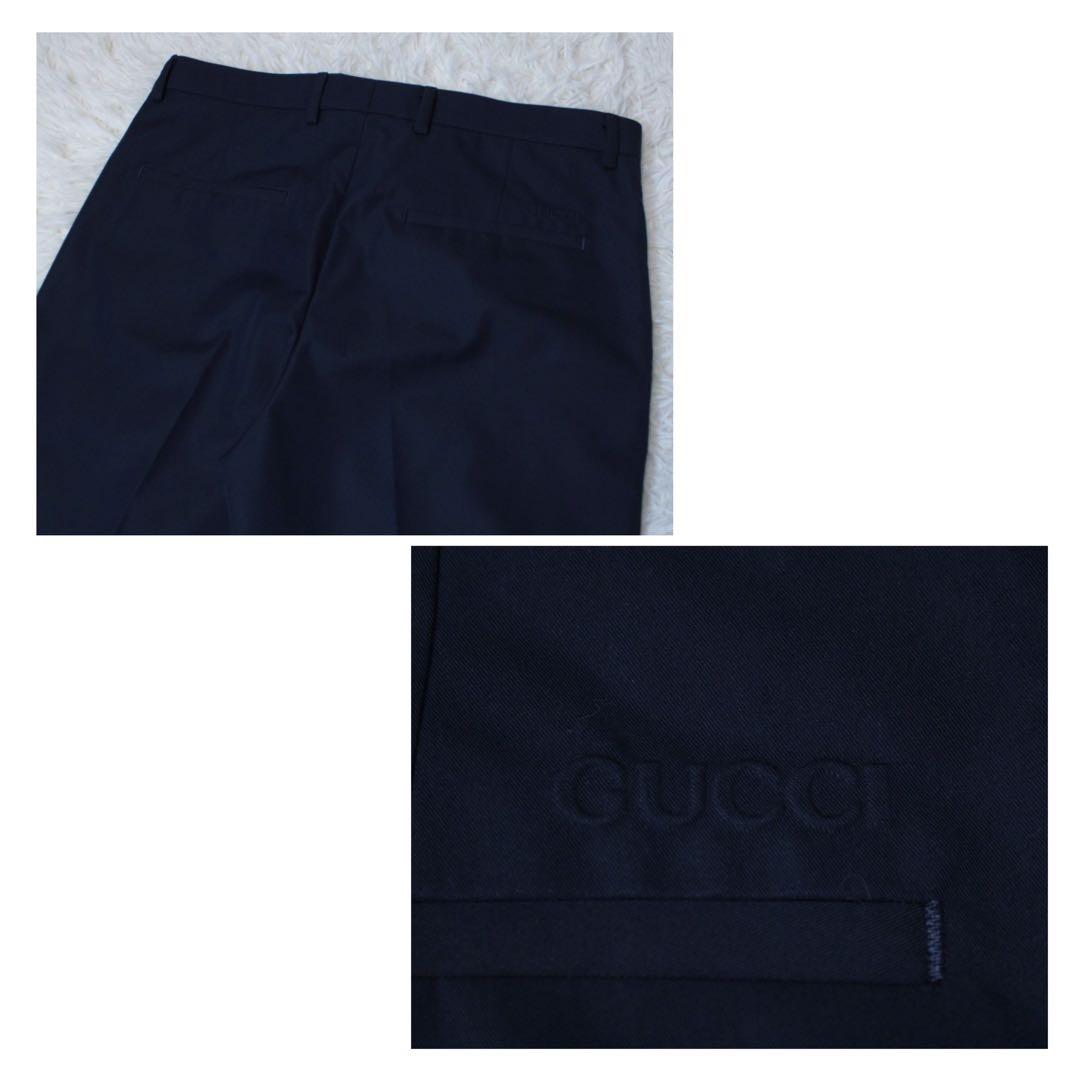 NWT Current Gucci Embossed Twill Suit Setup Jacket Pants Trousers  Size 48