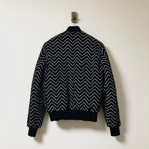 21AW Saint Laurent Paris Velvet Bomber Jacket