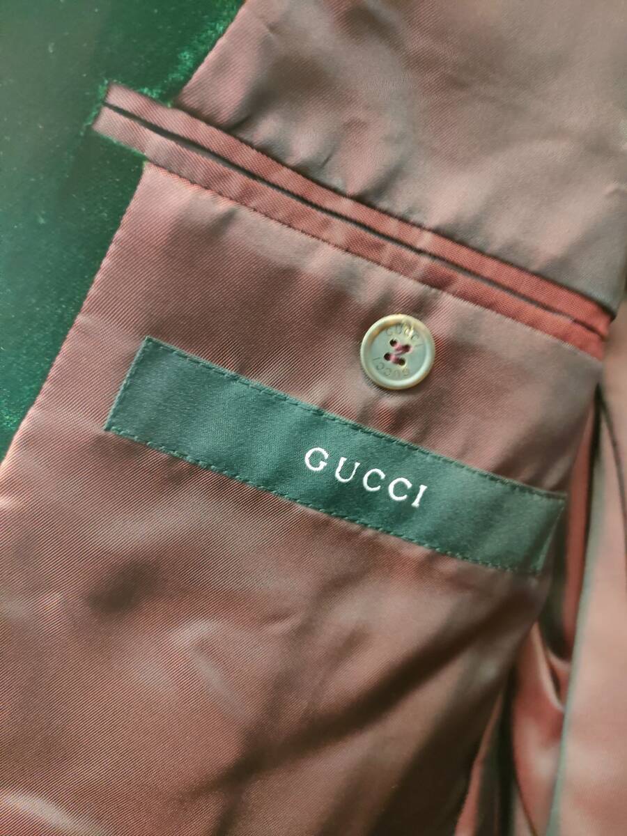 GUCCI by Tom Ford Men's Jacket Blazer Velvet Velour 50