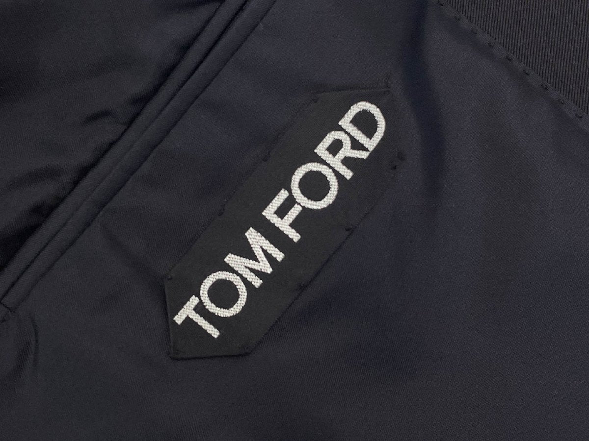 TOM FORD Silk Blend Single Button Tuxedo Setup Suit Jacket Pants Trousers — Size 50R