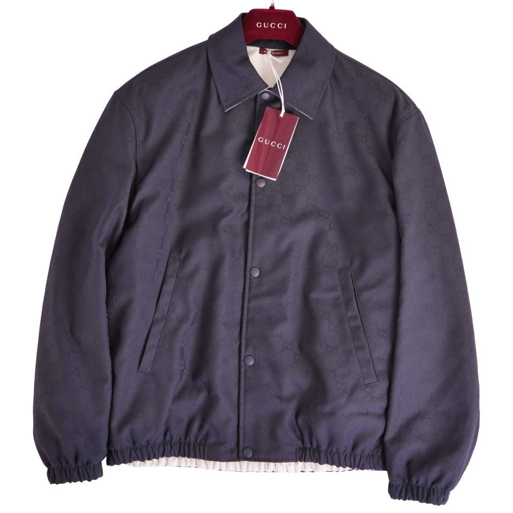 GUCCI 787211 リバーシブル G ブルゾン ジャケット サイズ 46 (S)