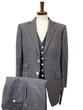 TOM FORD O'Connor Silk Blend Setup Suit Jacket Pants Trousers3-Piece Brown Check 48C