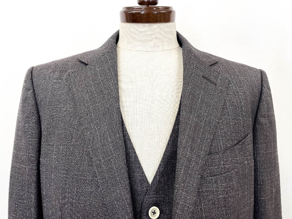 TOM FORD O'Connor Silk Blend Setup Suit Jacket Pants Trousers3-Piece Brown Check 48C