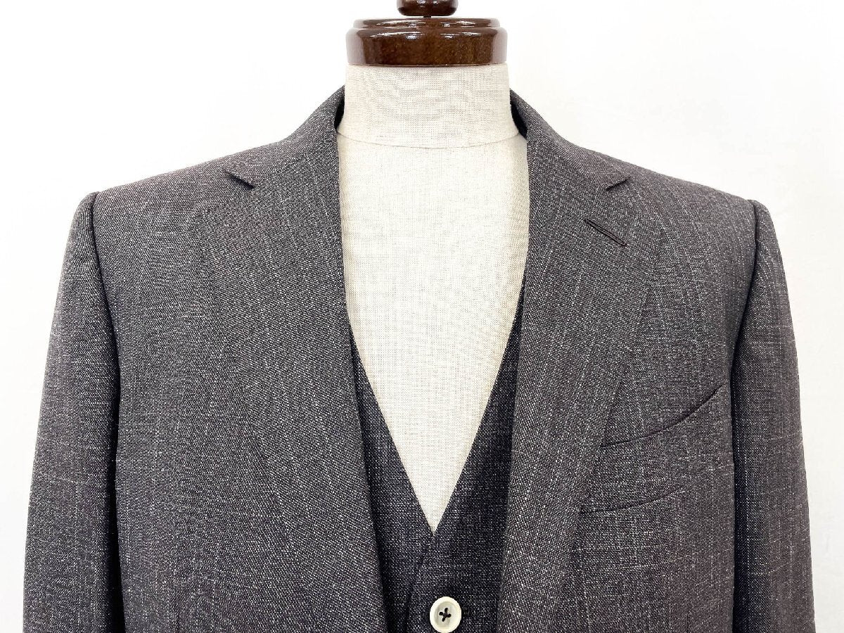 TOM FORD O'Connor Silk Blend Setup Suit Jacket Pants Trousers3-Piece Brown Check 48C