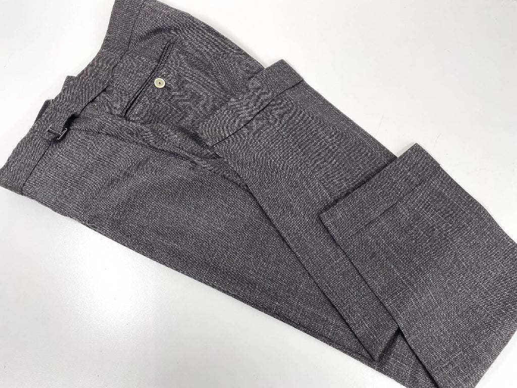 TOM FORD O'Connor Silk Blend Setup Suit Jacket Pants Trousers3-Piece Brown Check 48C