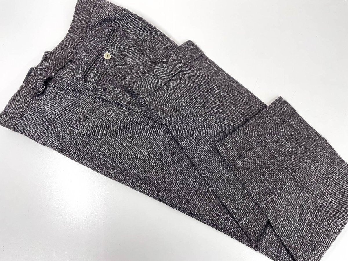 TOM FORD O'Connor Silk Blend Setup Suit Jacket Pants Trousers3-Piece Brown Check 48C