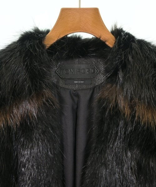 TOM FORD American Beaver Fur & Silk Blouson — Women's Size 36