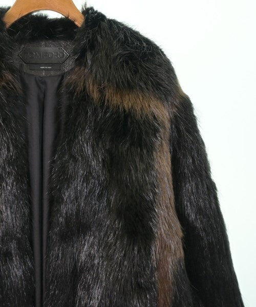 TOM FORD American Beaver Fur & Silk Blouson — Women's Size 36