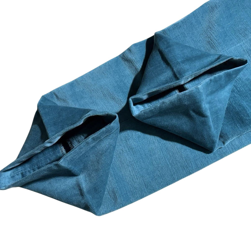 TOM FORD Silk  Velvet Corduroy Setup Suit Jacket Pants Trousers Turquoise — Size 48