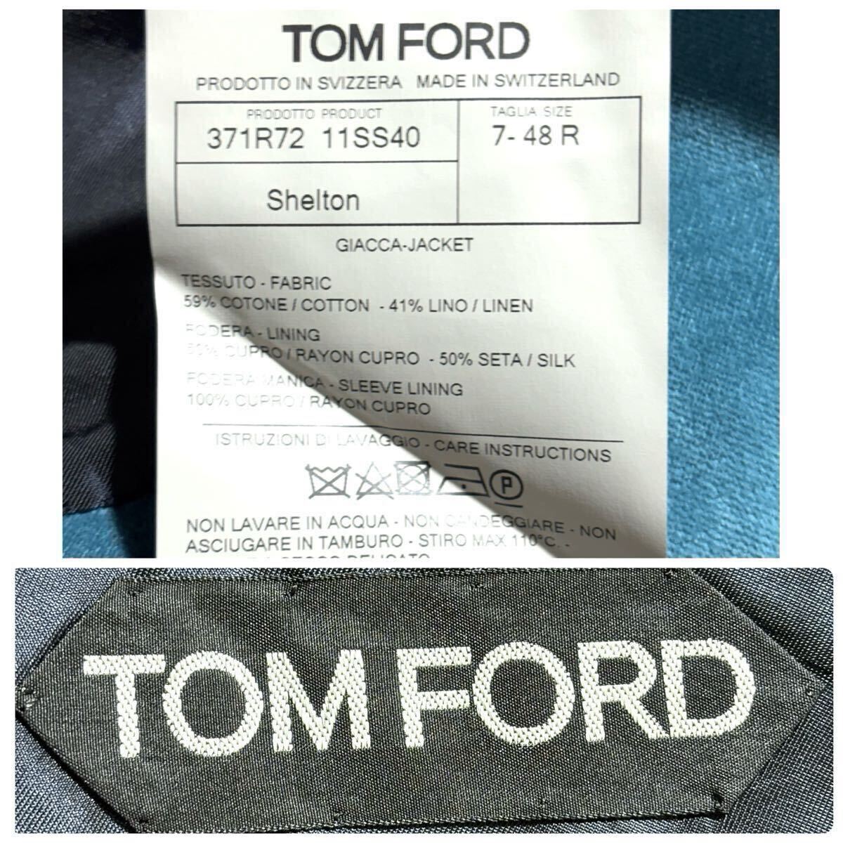 TOM FORD Silk  Velvet Corduroy Setup Suit Jacket Pants Trousers Turquoise — Size 48