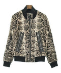 TOM FORD Python Snake Pattern Shearling Sheepskin Leather Fur Blouson — Size 48