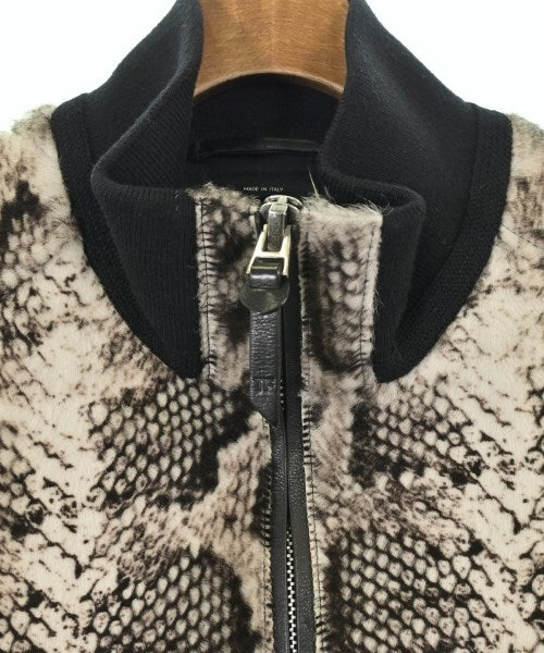 TOM FORD Python Snake Pattern Shearling Sheepskin Leather Fur Blouson — Size 48