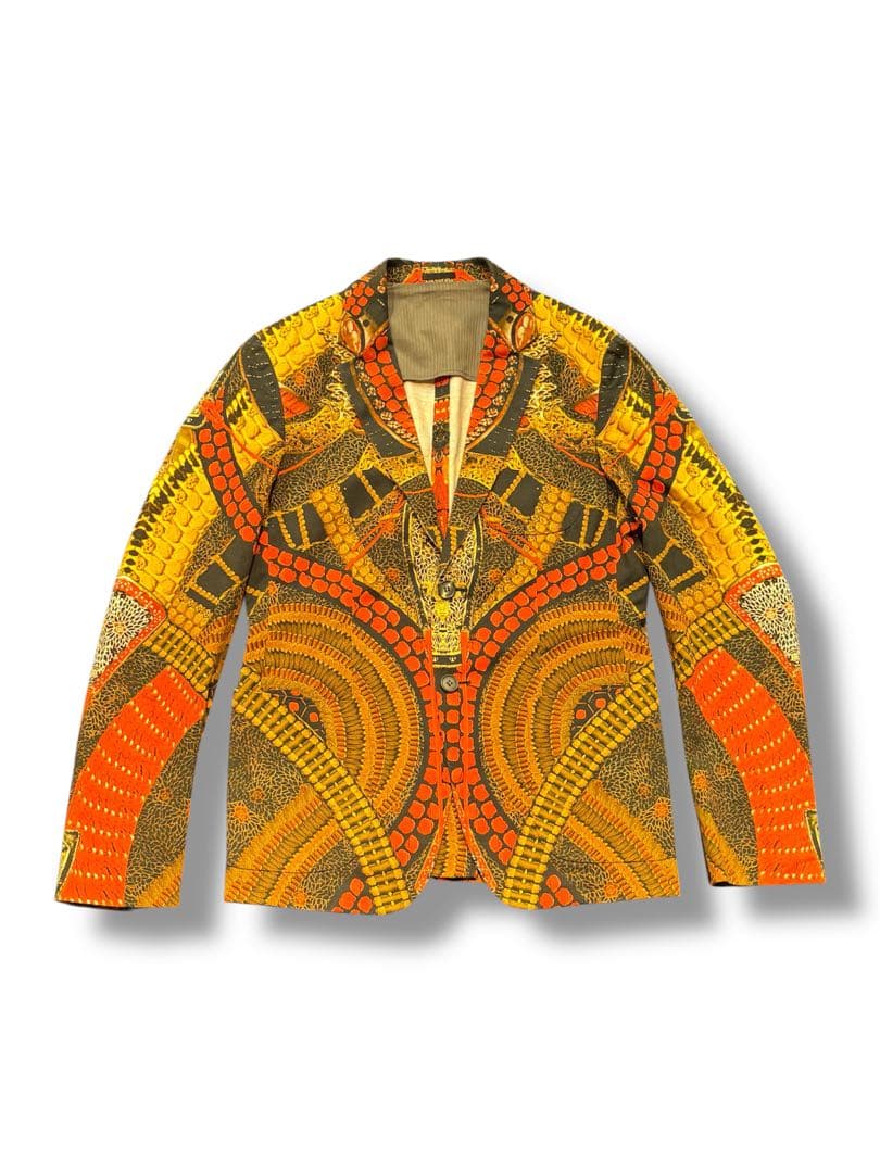 Alexander McQueen All-Over Print Tailored Jacket Men's M-L
