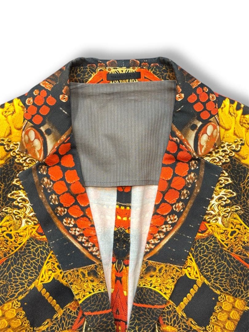 Alexander McQueen All-Over Print Tailored Jacket Men's M-L