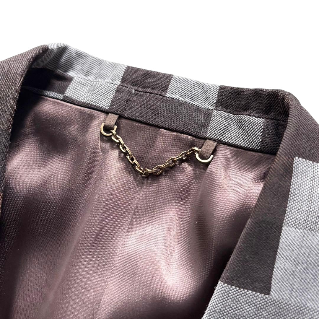 LOUIS VUITTON 24AW Damouflage Jacket Blazer Silk Blend Size 54