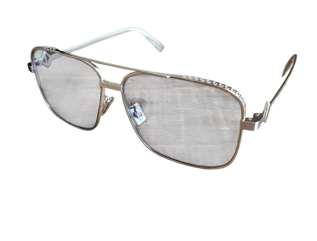 Dior Homme CD Diamond S9U S9F 太陽眼鏡 淚滴形 眼鏡 銀色 男士