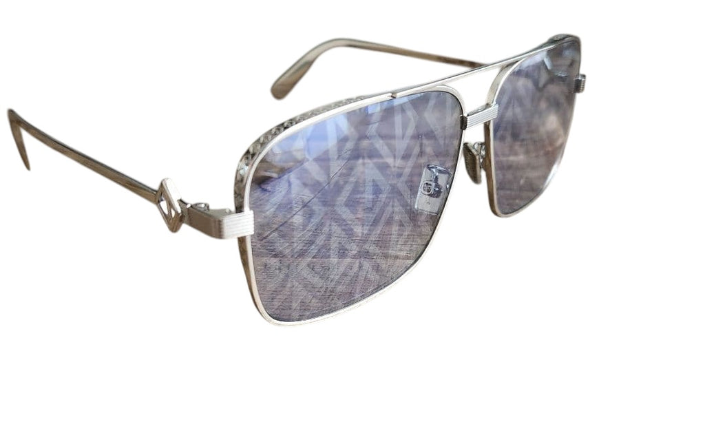 Dior Homme CD Diamond S9U S9F 太陽眼鏡 淚滴形 眼鏡 銀色 男士