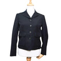 CHANEL 08A Long Sleeve Jacket Size 36 — Black