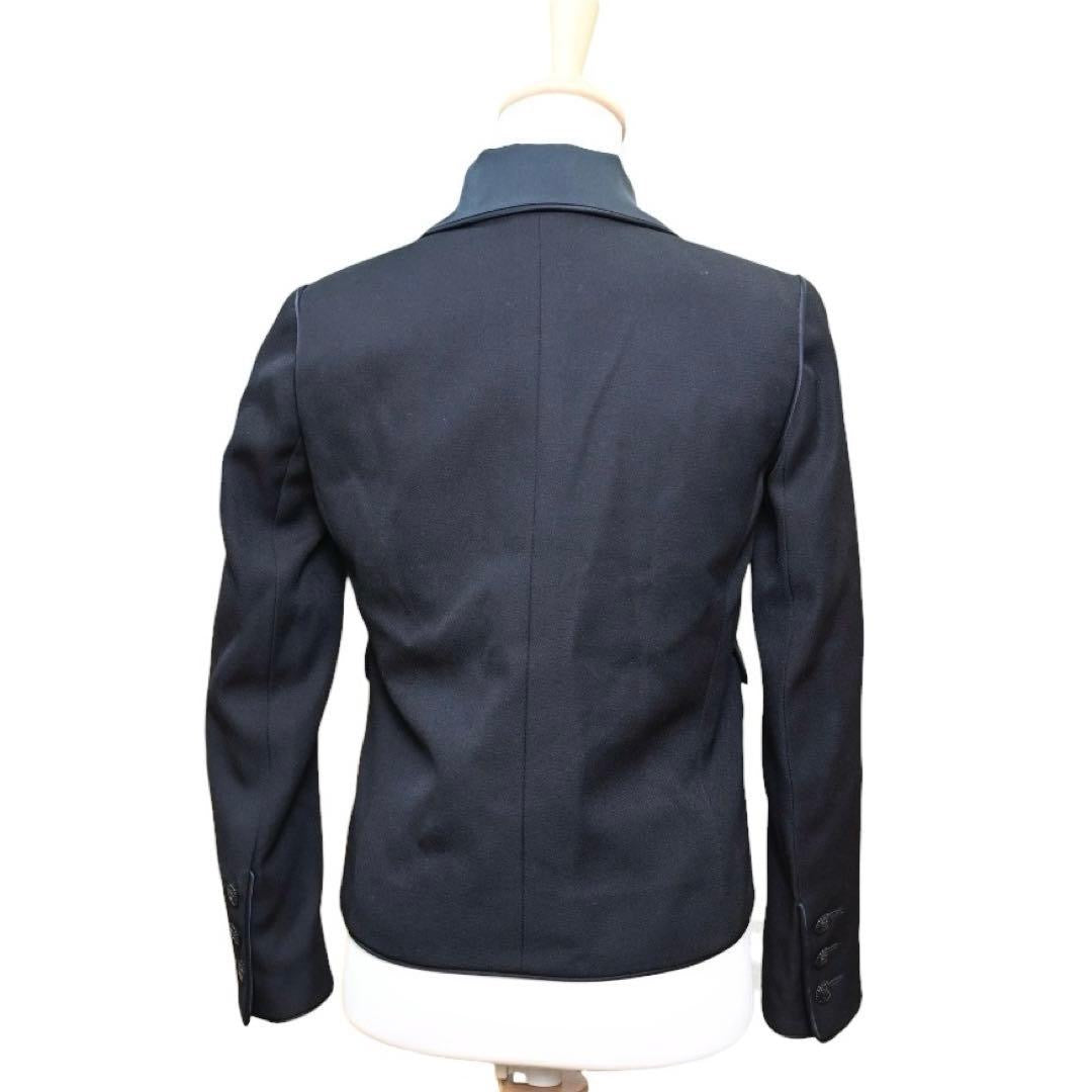 CHANEL 08A Long Sleeve Jacket Size 36 — Black