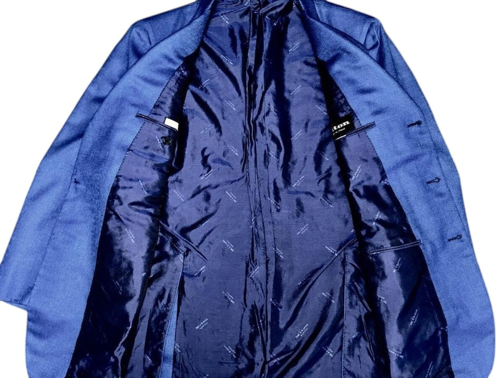 Kiton Men's 3-Button Cashmere 100% Jacket — Navy Size 51 L