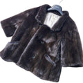Kiton Real Mink Fur Jacket Coat — Size 42 (approx. XL) Woman Ladies