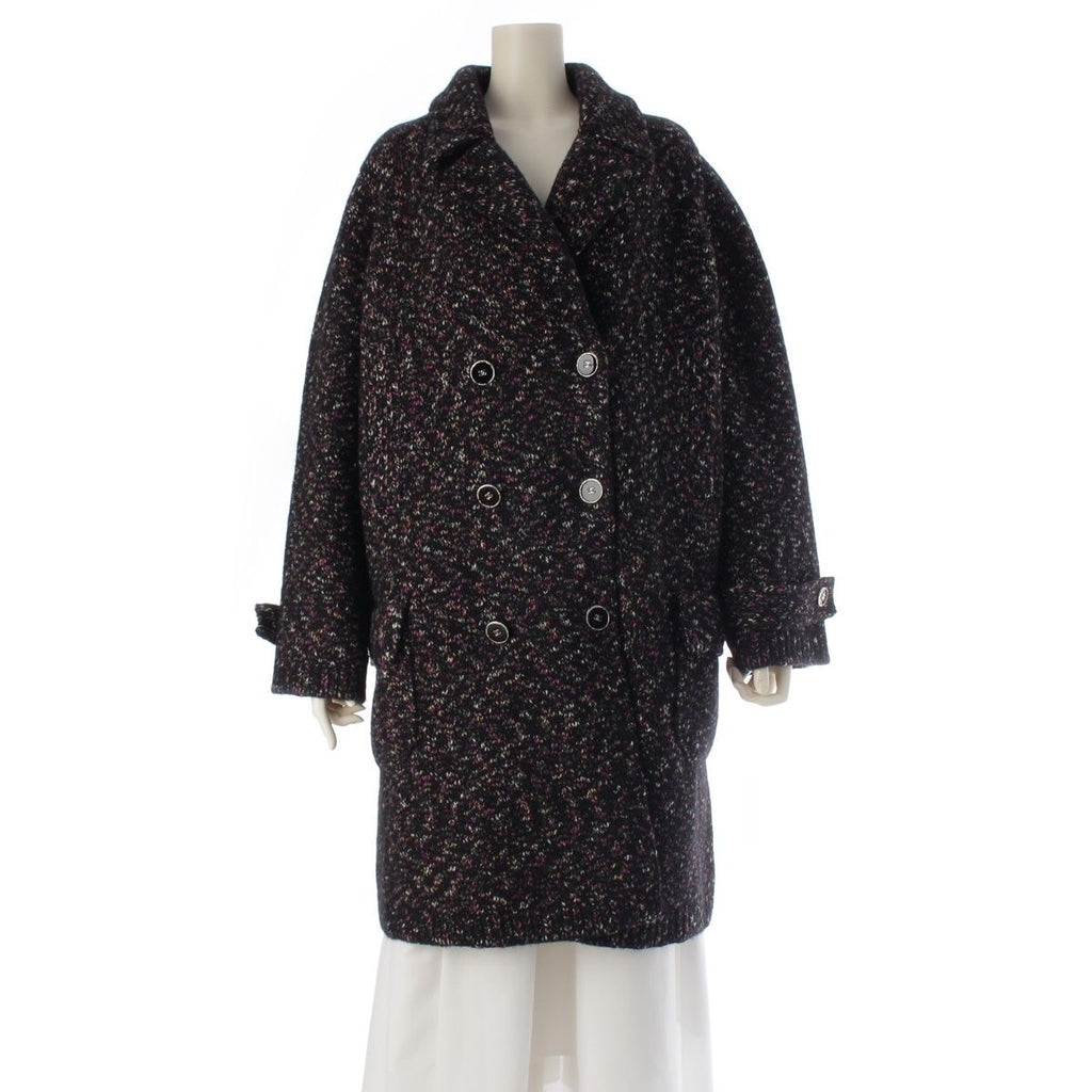 New CHANEL 2025-2026 Alpaca Wool Cotton Double Breasted Coat P80173