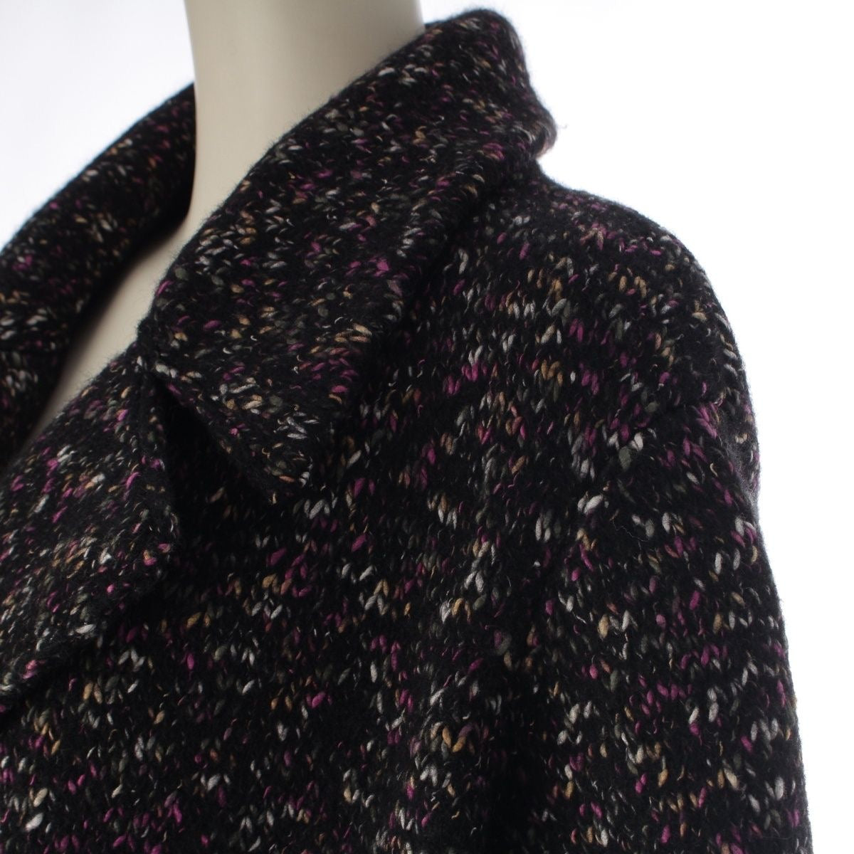 New CHANEL 2025-2026 Alpaca Wool Cotton Double Breasted Coat P80173