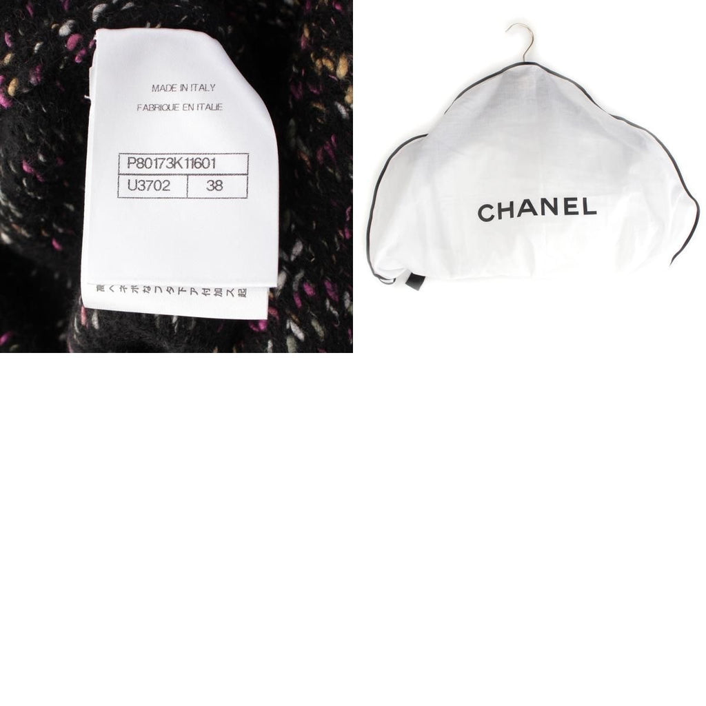 New CHANEL 2025-2026 Alpaca Wool Cotton Double Breasted Coat P80173