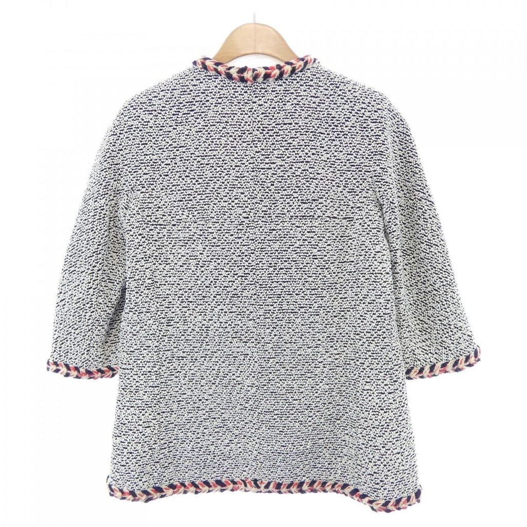 CHANEL Collarless Jacket P40492V29227 Size 34