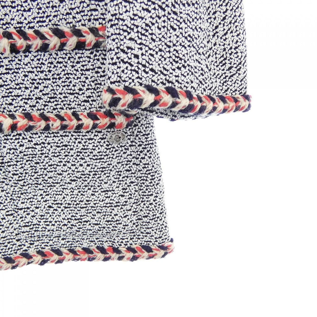 CHANEL Collarless Jacket P40492V29227 Size 34