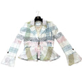 CHANEL Multicolor Tweed Jacket Size 38