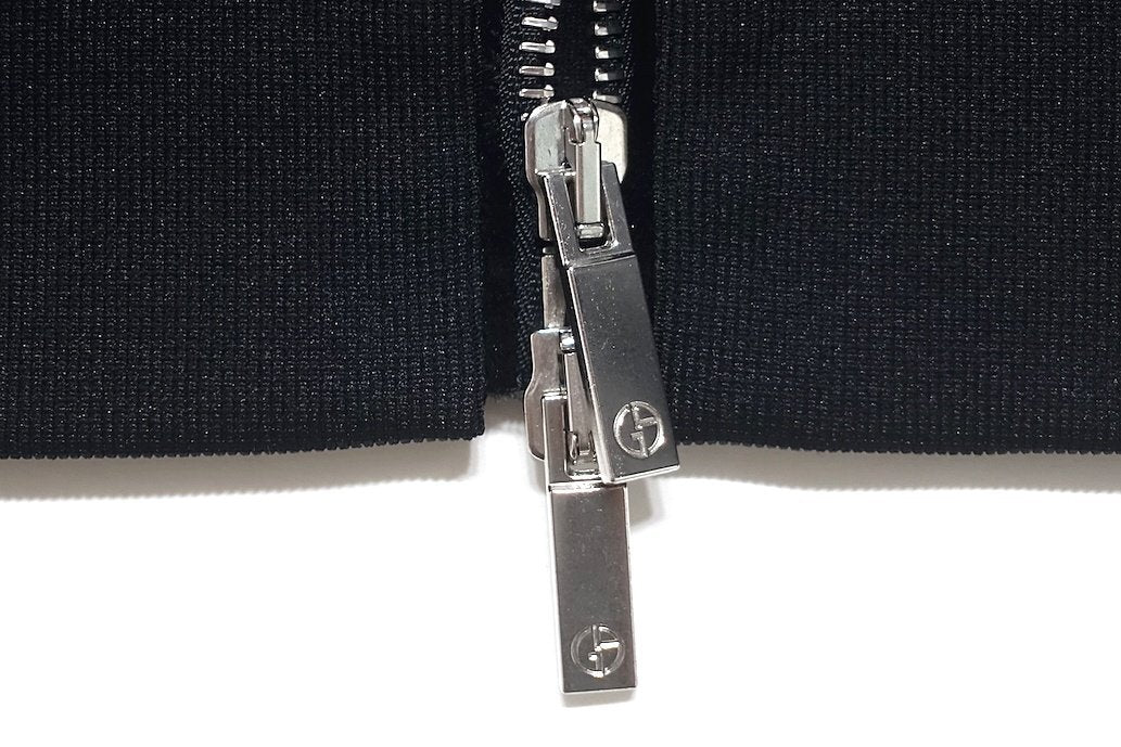 Giorgio Armani Signature Limited Edition All-Over Logo Mesh Bomber Jacket