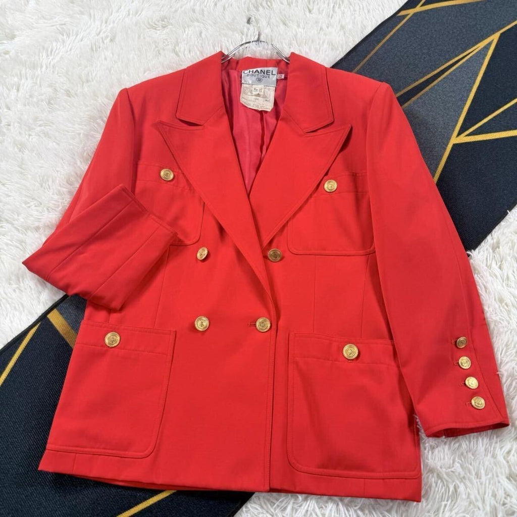 CHANEL Coco Chanel Tailored Jacket Size 38