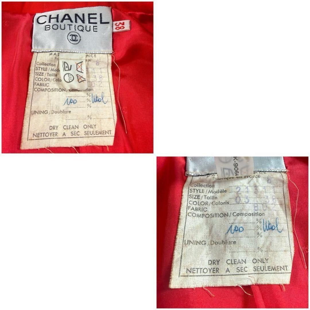CHANEL Coco Chanel Tailored Jacket Size 38