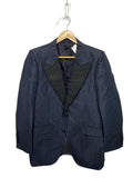 GUCCI シルクテーラードジャケット サイズ48 (M-L) ブラック