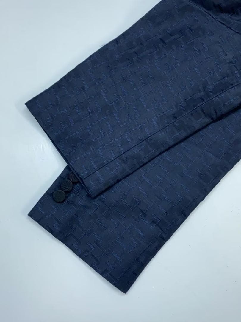 GUCCI シルクテーラードジャケット サイズ48 (M-L) ブラック