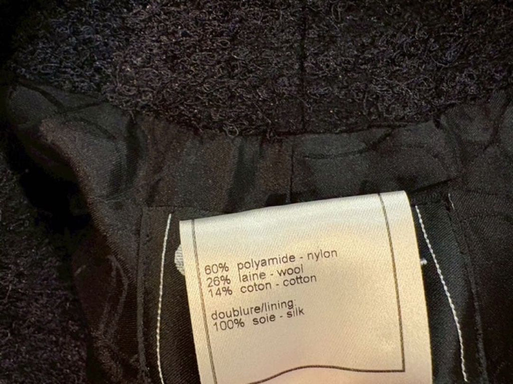 CHANEL Collarless Jacket — Size 38