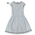 CHANEL CC Logo Flare Knit Dress — Size 36