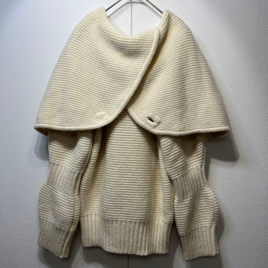 CHANEL 2007 Cashmere Mohair Sailor Knit Jacket — Size 36