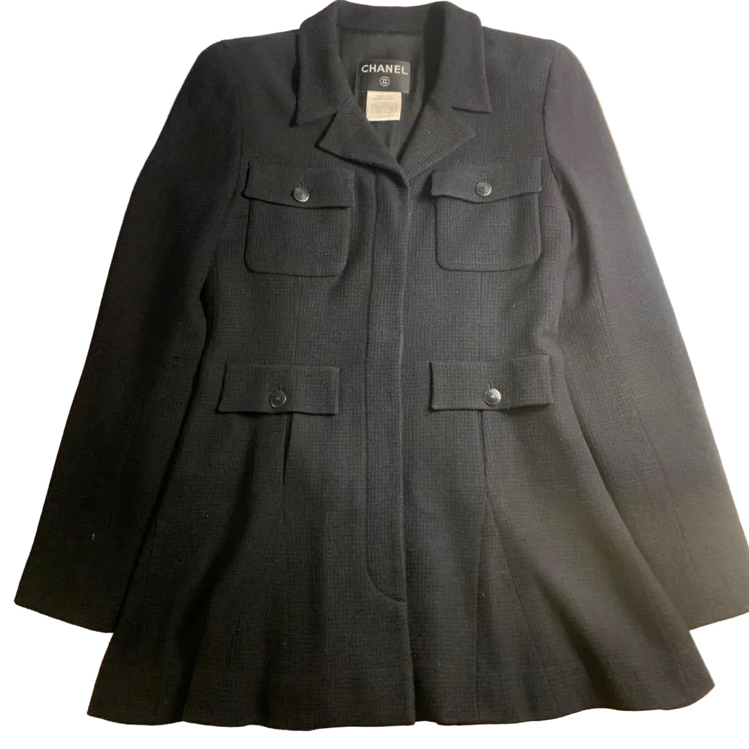 CHANEL Vintage Tailored Jacket — Size 38