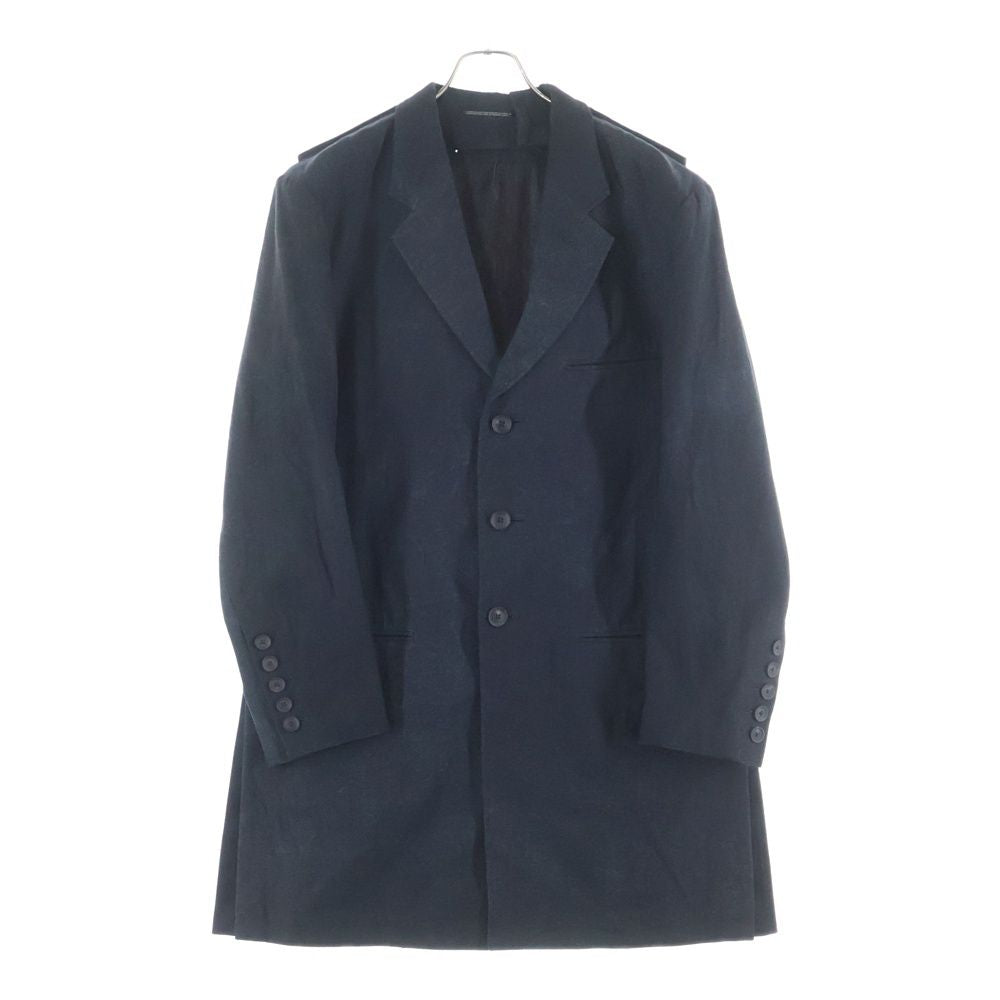 YOHJI YAMAMOTO POUR HOMME 21SS バックボタンオープン コットンジャケット — サイズ3