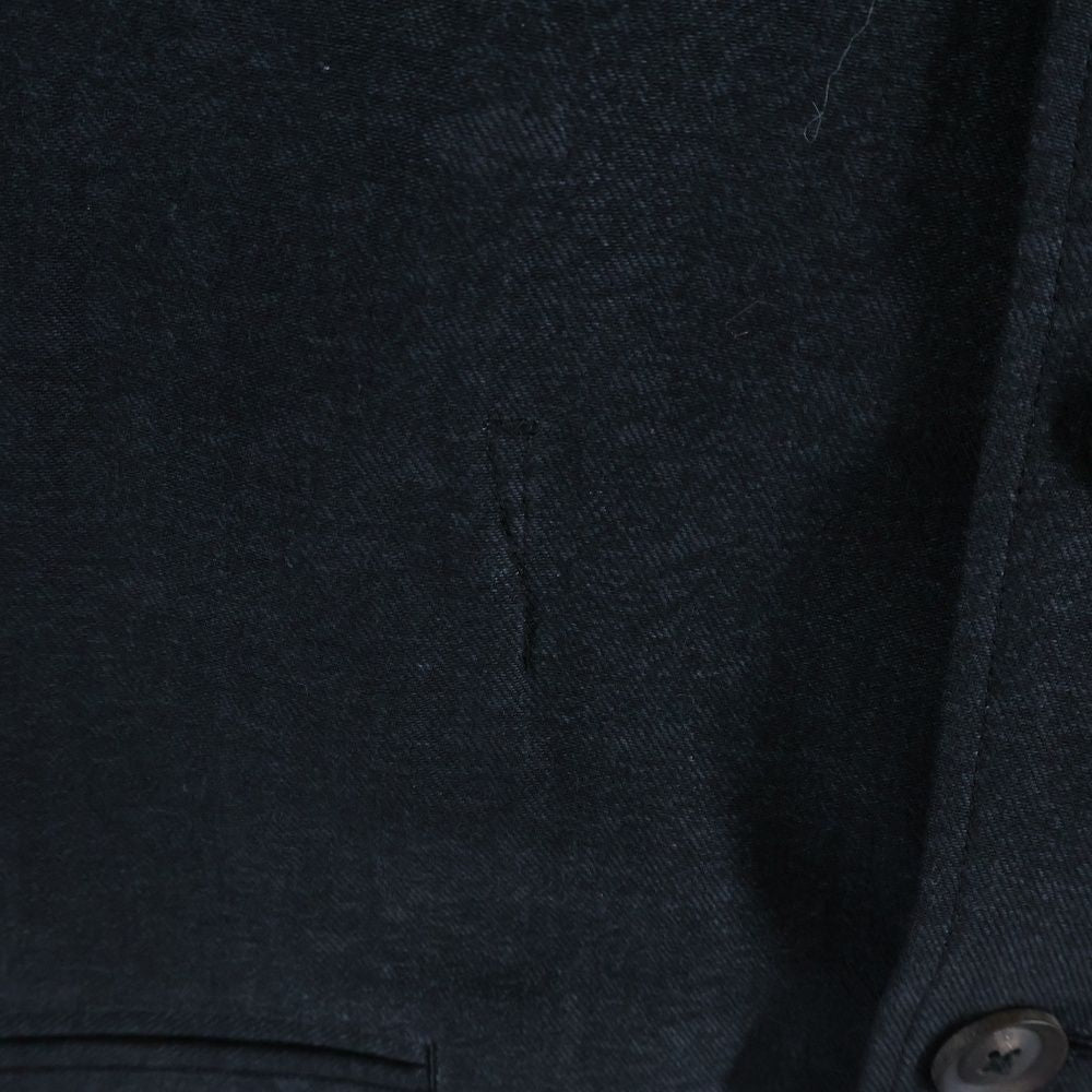 YOHJI YAMAMOTO POUR HOMME 21SS バックボタンオープン コットンジャケット — サイズ3