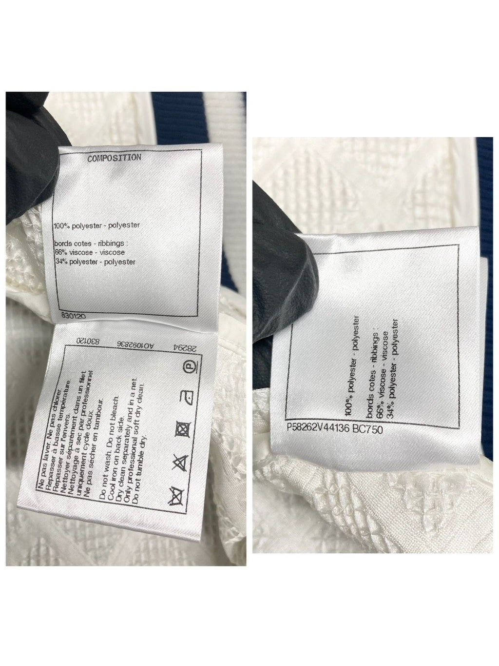 CHANEL Homme Bomber Jacket — Size 34