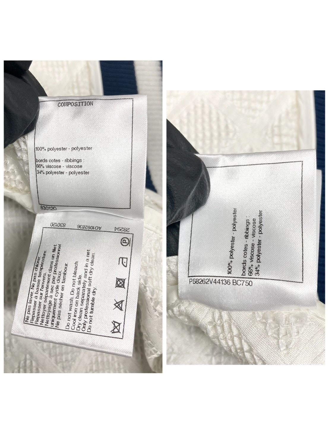 CHANEL Homme Bomber Jacket — Size 34