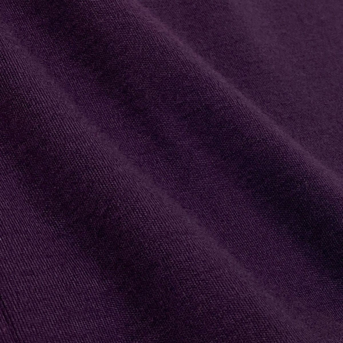 CHANEL 2007 Wool Long Sleeve Bow Tie Ribbon Dress Purple Size 40