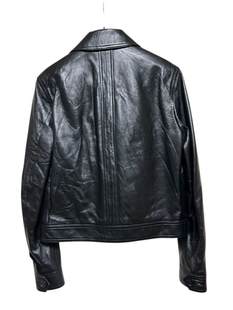 SAINT LAURENT 21SS Leather Jacket Size 44