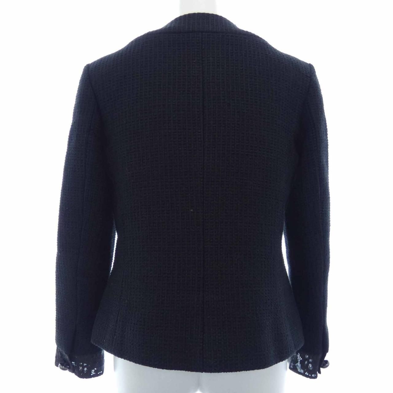 CHANEL Collarless Jacket Size 36
